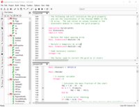 simply fortran file outline