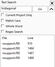 project options simply fortran