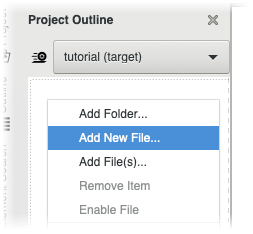 project options simply fortran