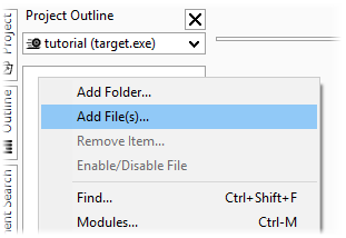 simply fortran file outline