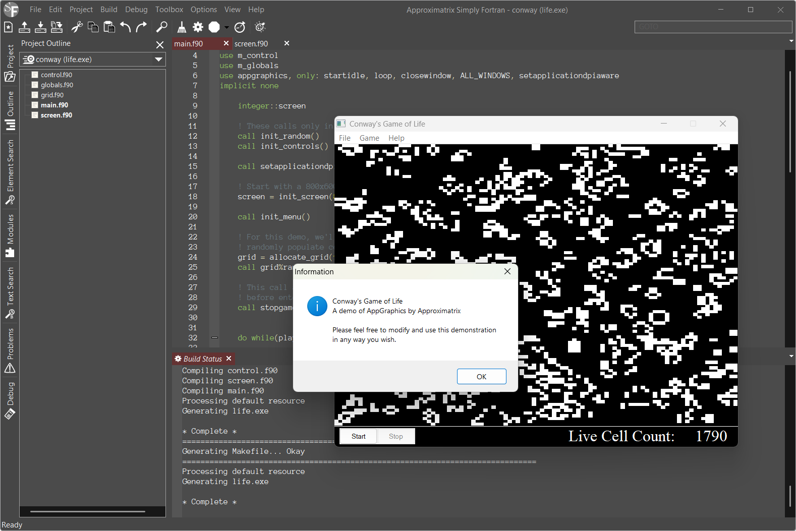 Simply Fortran Screenshot